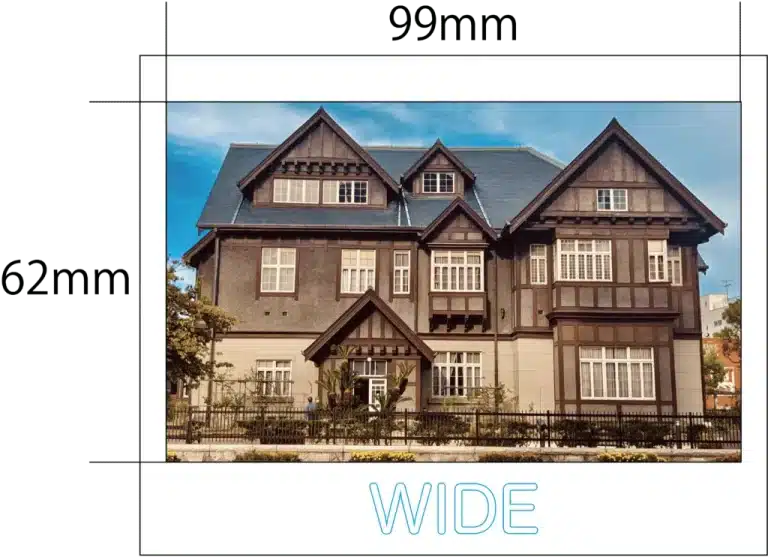 チェキ風印刷(wideサイズ)