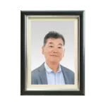 人物用遺影額（ブラック）