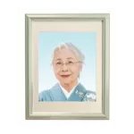人物用遺影額（グレー）