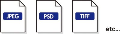 JPEG・PSD・TIFF JPEG・PSD・TIFF
